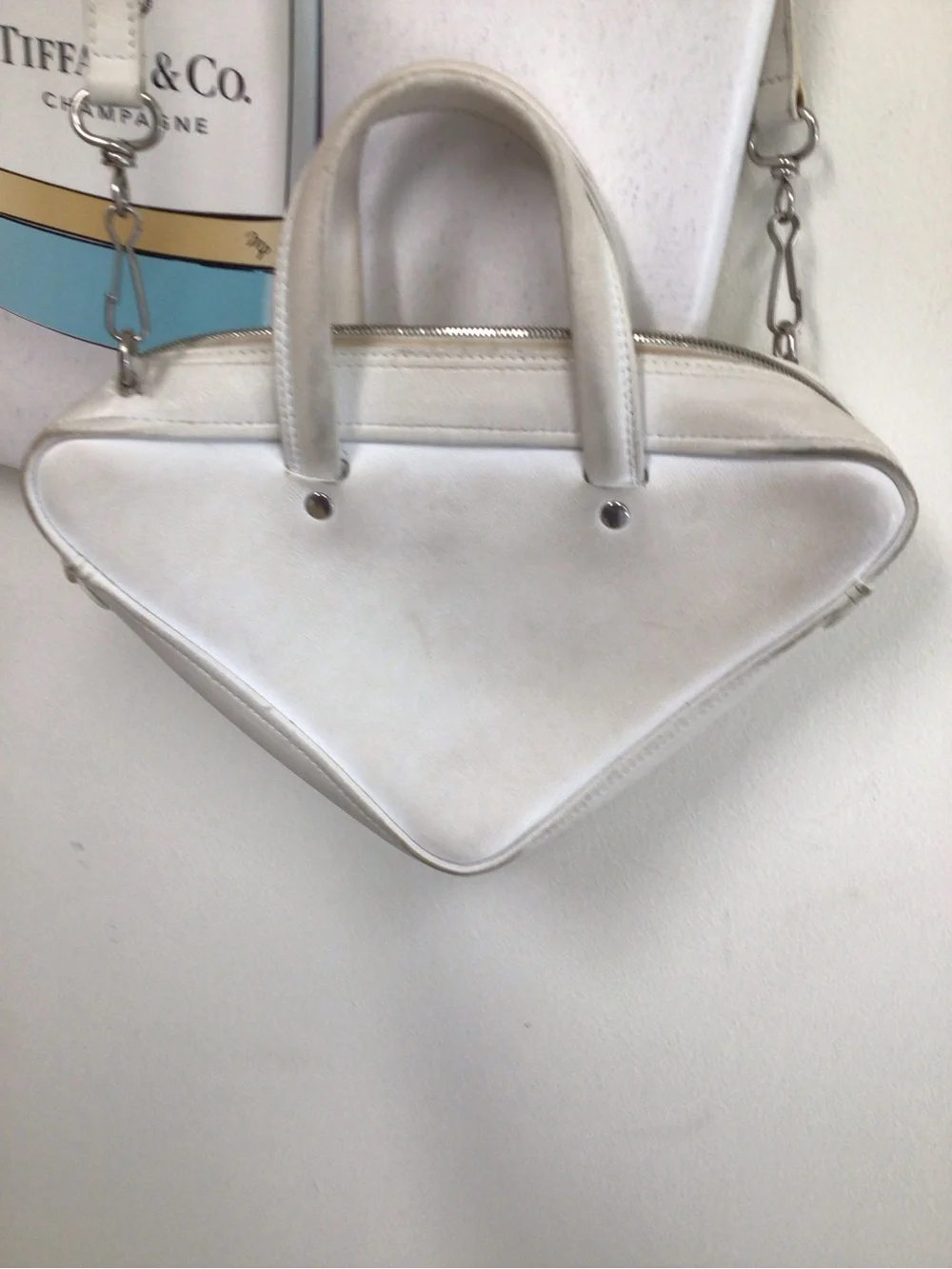 Balenciaga White handbags